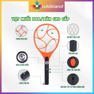[2in1] Vợt Muỗi Thông Minh Kèm Đèn Bắt Muỗi Cao Cấp Diệt Côn Trùng Chăm Sóc Nhà Cửa CYX D18