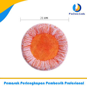 Refill Alat Matahari Pembersih Rumah/Pel Dinding Multi Fungsi Sapu Plafon orange