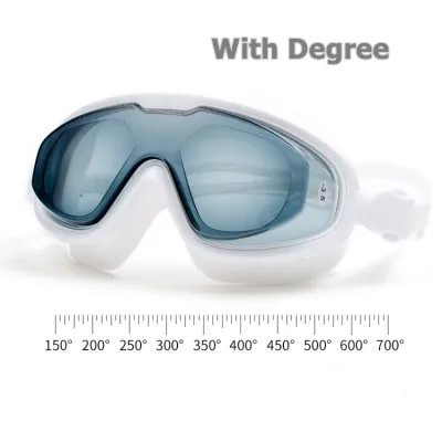 AUS Adult Swimming Goggles With Power Professional Swim Goggles Myopia Degree Prescription 150-700 Anti-Fogging