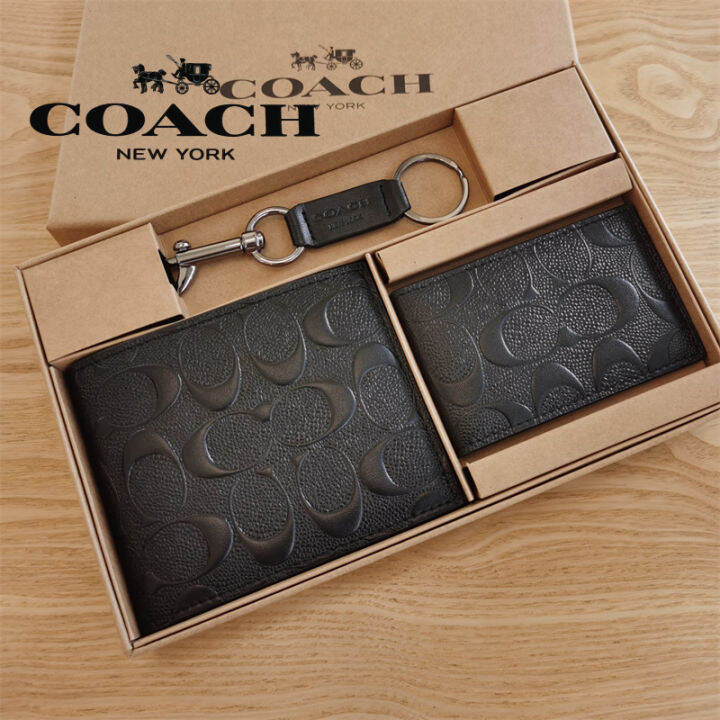 Coach wallet gift on sale box