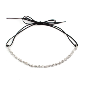 Long Multilayer Rhinestones Hair Chain Stage Performances Hat Chain for Meshes Hat Bill Decoration