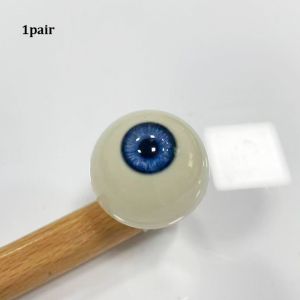 YUDESHUI 1pair 20mm Mắt giả acrylic với mắt đo 3 chiều 10 Kiểu Dáng Đồ thủ công làm búp bê tự làm Chất lượng cao Phụ Kiện Đồ Chơi Thú Cưng An Toàn Dành cho búp bê BJD