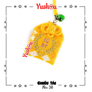 Móc Khóa Yushou Tiền Tài - Mẫu 30 (Kiểu Omamori) Có sẵn