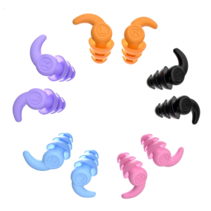 Noise Reduction Earplugs Silicone Noise Cancelling Earplug Hearing Protections Ear Plugs Sound Insulation Earplugs