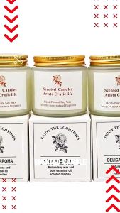 soy candle baptismal candle souvenir scented candle home fragrance scented candle home fragrance PAZU
