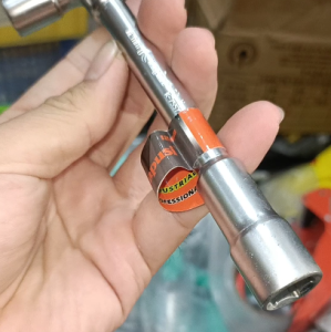 Cần Vặn Chữ L Hai Đầu Ống Khẩu 12mm Kim Loại Thép Bền Bỉ Hỗ Trợ Sửa Chữa Đa Năng Dụng Cụ Cầm Tay