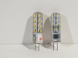 Bóng led ghim 2 chân siêu sáng G4 3W (Ánh sáng Trắng hoặc Vàng - 12V hoặc 220V)