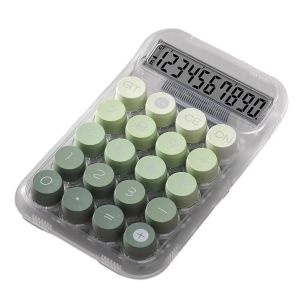 Workspace Calculator 12-digit Gradient Colour Mechanical Keyboard Desktop Calculator With Anti-slip Pads For Finance Accounting