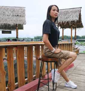 celana kargo pendek wanita/celana gunung wanita