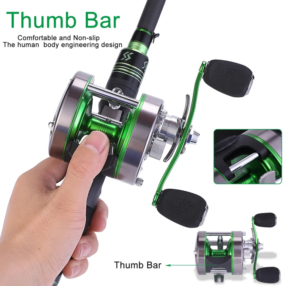 Sougayilang XLT400-600 Trolling Fishing Reel 6+1BB 5.3:1 High