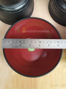 mangkuk bulat ulir 15cm model japan series ramen serbaguna gratis 1 sendok