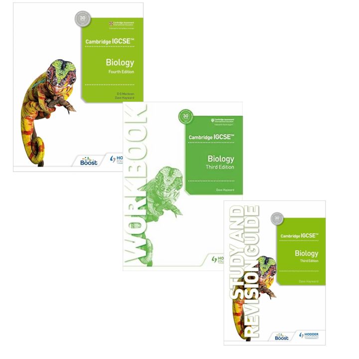 Cambridge igcse biology 4th edition color printed version study and