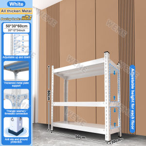 【120*30*180CM / 90*30*180CM】 Multi-purpose Boltless Rack 5/6 Layers Adjustable Heavy Duty Shelves Organizer Space Saver Storage Rack Rust Proof Metal/Steel shelf storage Supermarket display rack home storage rack