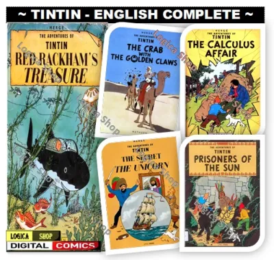 Komik Digital Tintin English Complete
