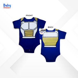 Baby Onesies PH Dragonball Anime Baby Clothes Vegeta 0-12 months Newborn Baby Boy Girl Anime Outfit