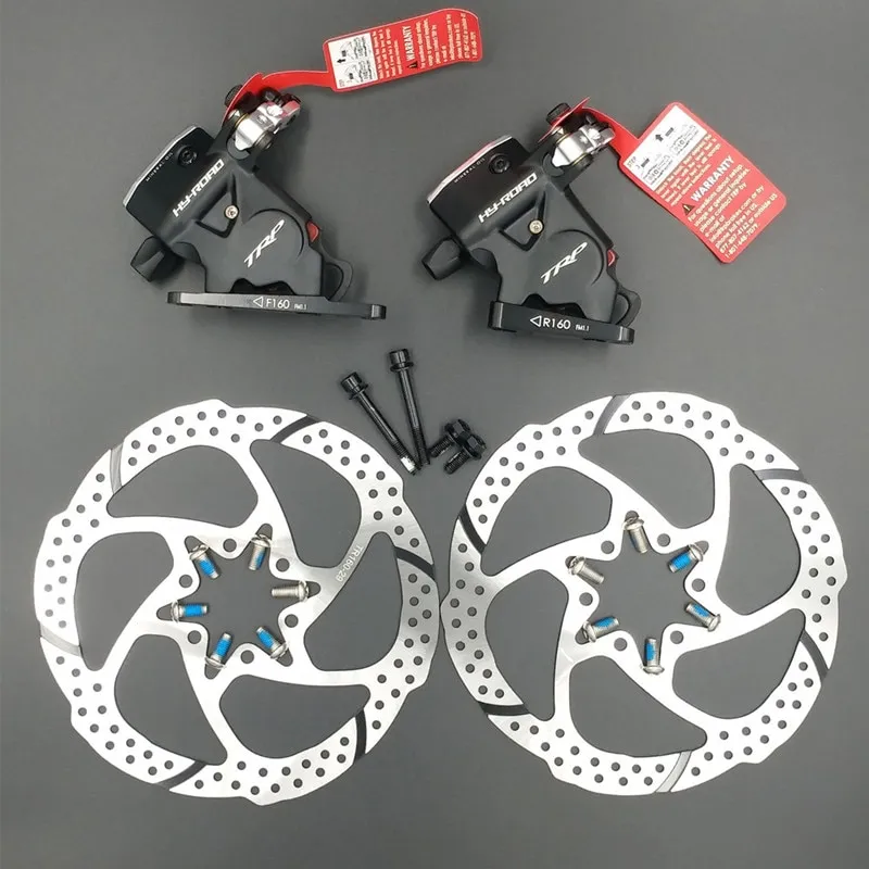 TRP HY/RD Flat Mount Cable Actuated Hydraulic Disc Brake Caliper - Main Image