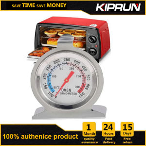 KIPRUN Oven Thermometer 300°C Stainless Steel Oven Thermometer Mini Dial Stand Up Temperature Gauge Gage Food Meat Kitchen Tools