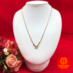 สร้อยคอทองเหลืองโบราณลายเกล็ดมังกร ความยาว 20 นิ้ว งานทองเหลืองแท้ งานดิบไม่ได้ชุบ ทองเหลืองโบราณ