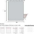 Eiffel Tower Shower Curtain R Hand-Painted Postmar Seal France Romantic European Paris City Architectural Cultural Landmark Printing Fabric Bathroom Decor Curtain Set with Hook. 