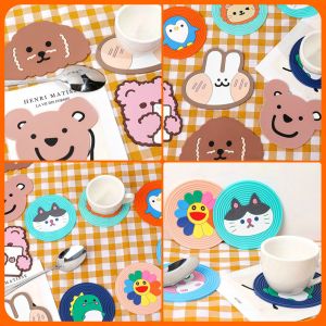 Miếng lót nồi xoong cách nhiệt tốt - Đế lót cốc ly nhiều hình siêu cute giá rẻ