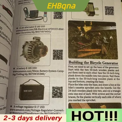 EHBqna NO GRID Survival Projects How To Produce Everything You Need On Your Property Paperback Book In English