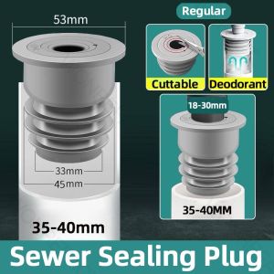 Anti Odor Floor Drain Trap Magnetic Water Seal Plug Universal Fit Washing Machine Kitchen Sink HDB Fast Drainage Insect Proof