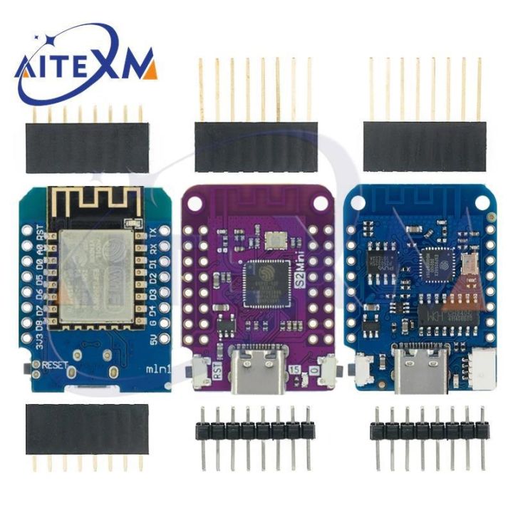 บอร์ดทดลอง WIFI Esp8266 ESP-12 ESP-12F CH340G CH340 V2 USB WeMos D1 ...