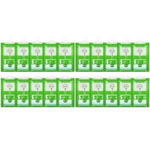 20PCS Hanging Dehumidifier Bag Moisture Absorbent Bags Wardrobe Hygroscopic Desiccant Mold Closet