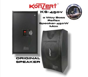 Konzert KS-450v 10 2way 3 speaker bass reflex 450w max