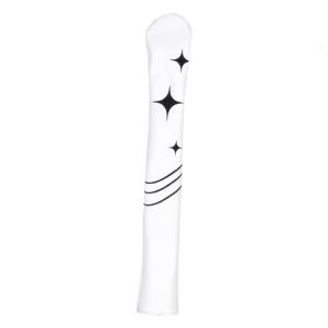 Star Pattern PU Leather Alignment Stick Headcover Golf Alignment Stick Cover Case Holder Golf Club Protector Enduring