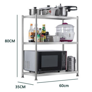 Gas Stove Rack Stand with Lpg Roller Gas Stove Rack with Cabinet Stainless Steel Stove Table Stand Gas Tank Holder With Wheels kitchen Racks Organizer Kitchen Organizers Space Saver Kitchen Stove Shelf Multi-layer Combination Storage Rack