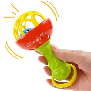 Newborn Toy Rattle Baby-bed Mobile Bed Bell Develop Intelligence Plastic Hand Bell Baby Rattle Mobiles Educational Toys