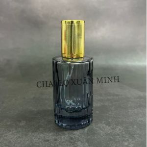 Vỏ rỗng Chai chiết nước hoa thuỷ tinh 30ml Memoire hình trụ sang trọng