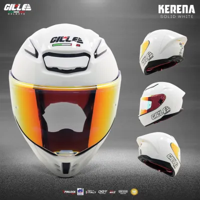 GILLE Official FF007 KERENA Revo Visor Helmet Full Face for Motorcycle Men and Women With Revo Visor