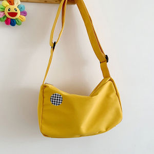 Moys Valentina Casual Shoulder Bag Simple Color Canvas Bag for Women