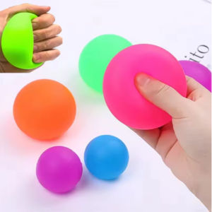 ZEEMIN Matte Soft Maltose Ball Pinch Decompression Toy Slow Rebound Vent Ball for Stress Relief And Relaxation