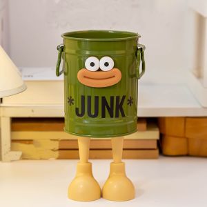 ที่ใส่ปากกาเดสก์ท็อปกล่องเก็บเดสก์ท็อปอเนกประสงค์สะดวกในการจัดเก็บที่ใส่ปากกาที่วางแปรงแต่งหน้า G3481