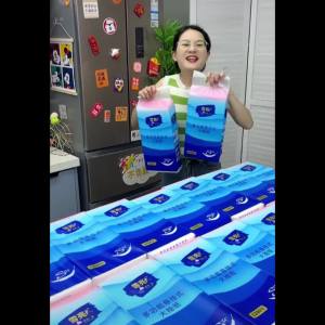 【6 Large Packs in a 】Snow Bright Bottom-Dispensing Tissue 4-ply 1200 sheets/pack Water-resistant Soft and Thickened