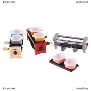 [COD] Laogeliang Giá Nướng đồ nhỏ Nhà búp bê 1:12 Phụ kiện mô hình đồ nấu nướng nhà bếp