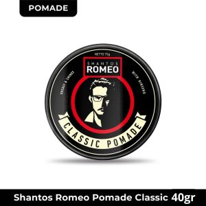 Shantos Romeo Classic Pomade / Pomade Oilbased Kandungan Ginseng 40gr