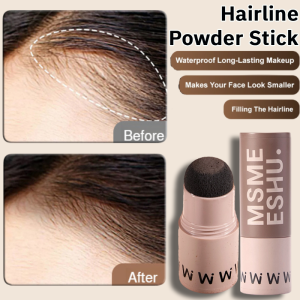 Waterproof Sweatproof Hairline Powder Stick One-Time Hair Shading Powder Natural Hairline Filling Concealer 防水防汗发际线粉棒