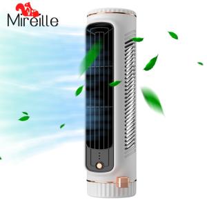 Quiet Air Cooler USB Rechargeable 3 Speeds Household Air Conditioning Fan Desktop Cooling Fan for Home Office Dormitory
