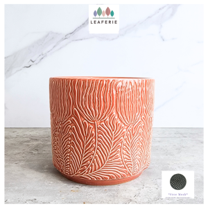 The Leaferie Roselle ceramic pot flowerpot flower plant pots planter planters