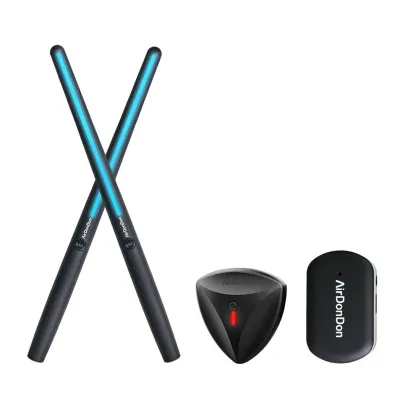 Air Drum Set Bluetooth Virtual Electronic Drum Set Realistic Effect for Beginners Professionals