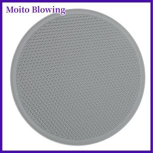 Moito Large Silicone Mat Coaster Heat Resistant Placemat Honeycomb Nonslip Pot Holder Table Mat Round Cup Mat Kitchen Accessories