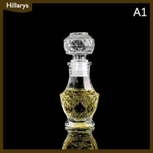 [Hillarys] 1 Pcs Small Empty Spirit Whisky Wine Bottle 50ml Mini Glass Alcohol Liquor Bottles With Screw Cap Whiskey Decanter
