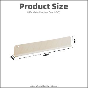 COLOGO 🥇 Sink Splash Guard Premium Silicone Water Splash Guard for Sink Kitchen Island Sink Dapur Sink Block Splashes