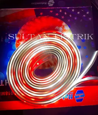 LAMPU LED STRIP MERAH PUTIH (AGUSTUSAN) & RGB (WARNA WARNI) AC 220 VOLT / LAMPU SELANG AGUSTUSAN