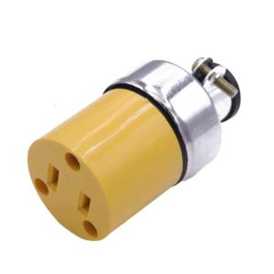 Waterproof American 125V 15A L5-15P L5-20P US Industry Power Plug Triprong Assembly Wire Receptacle Connectors Socket