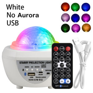【ready stock】LED Projector Light USB Starry Projector LED Interior lighting Ocean Wave Small Lamp Bedroom Wall Decoration Night Lights Kids LED Star Galaxy Projector Starry Sky Night Light